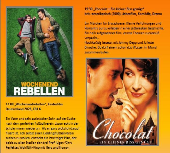 05. September | DORFKINO FÜR ALLE 05. September | DORFKINO FÜR ALLE