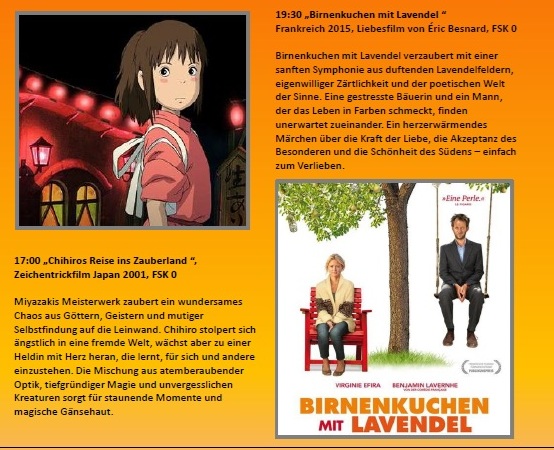 13. MÄRZ | DORFKINO FÜR ALLE 13. MÄRZ | DORFKINO FÜR ALLE