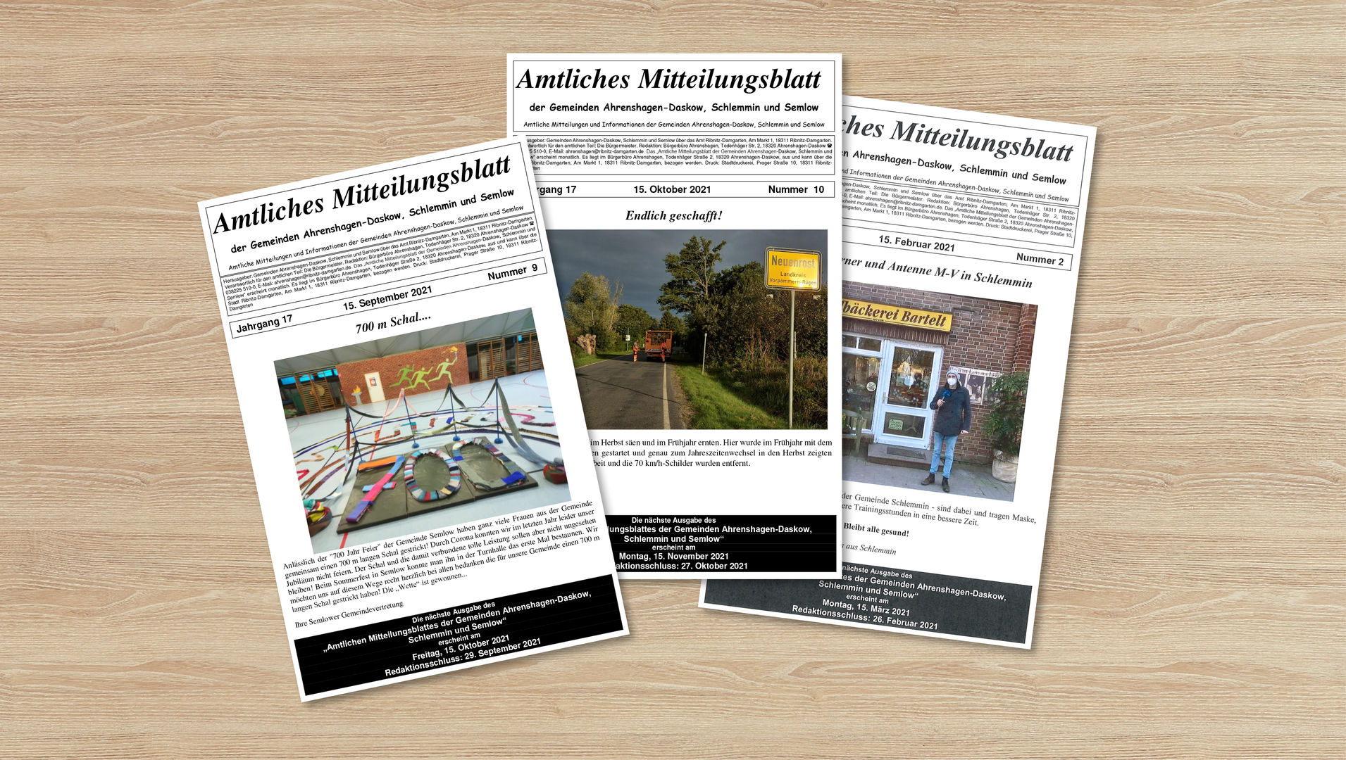 Amtliches Mitteilungsblatt